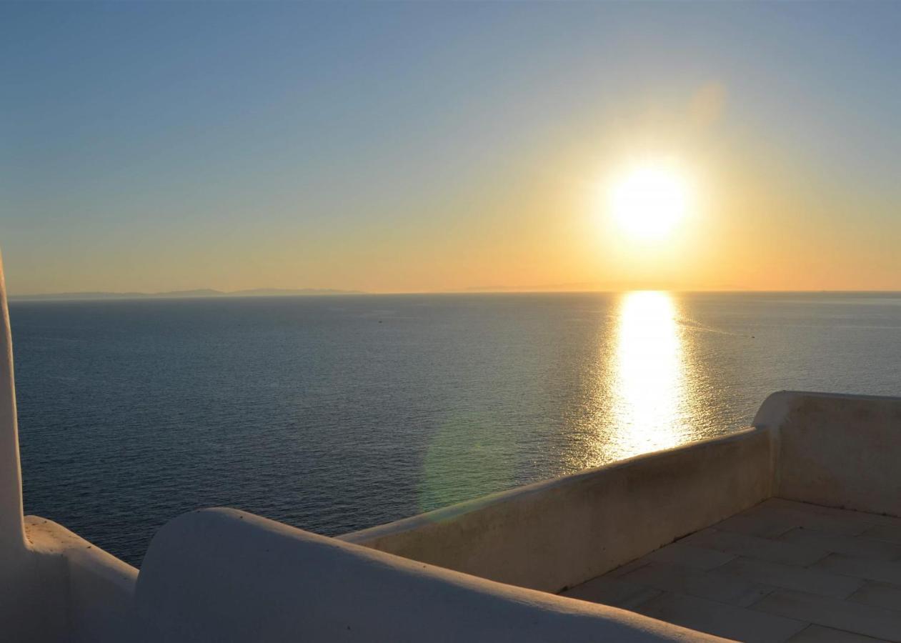 C & C _ Cycladic House With Endless Sea View Vila Hermópolis Exterior foto